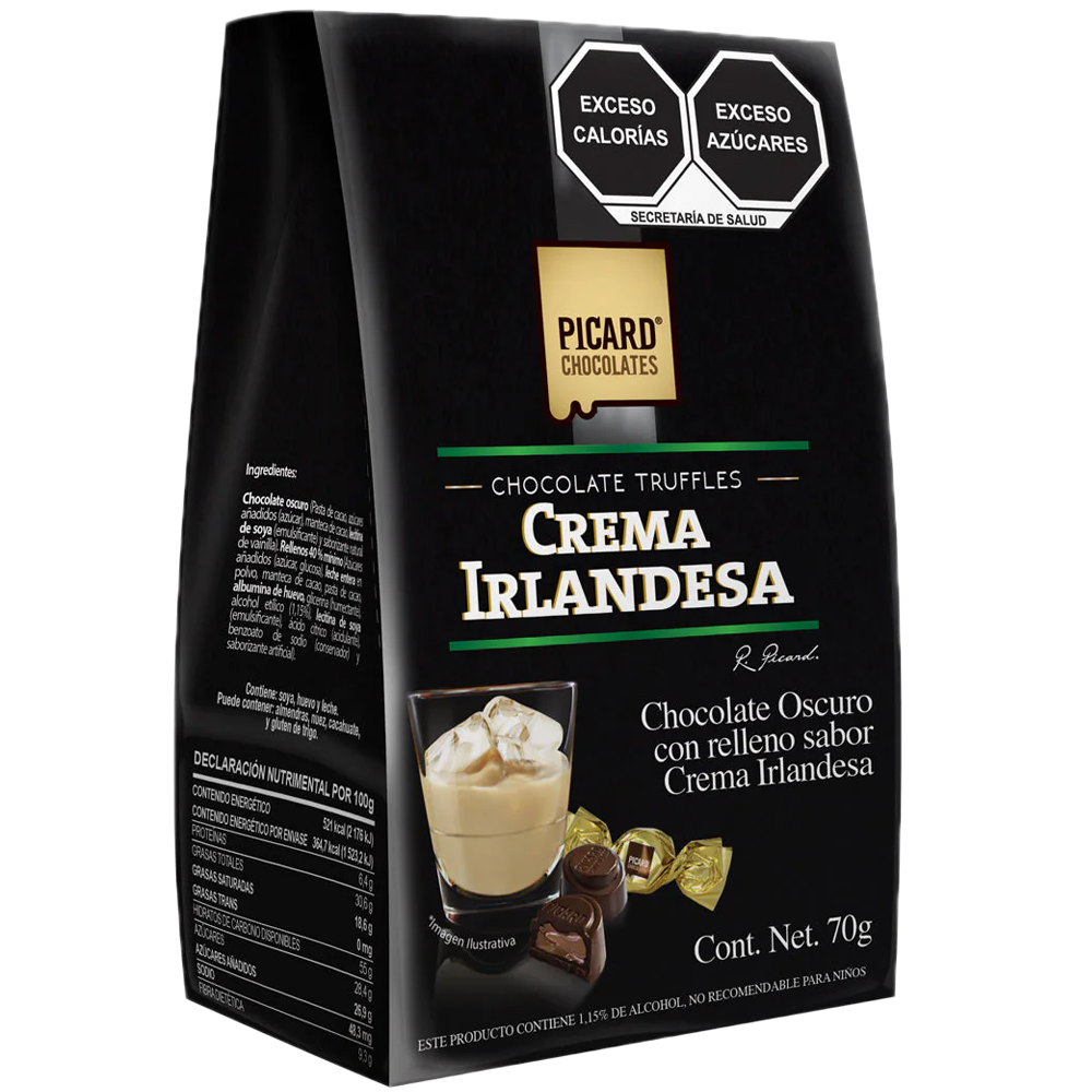P CREMA IRLANDESA 12/70G