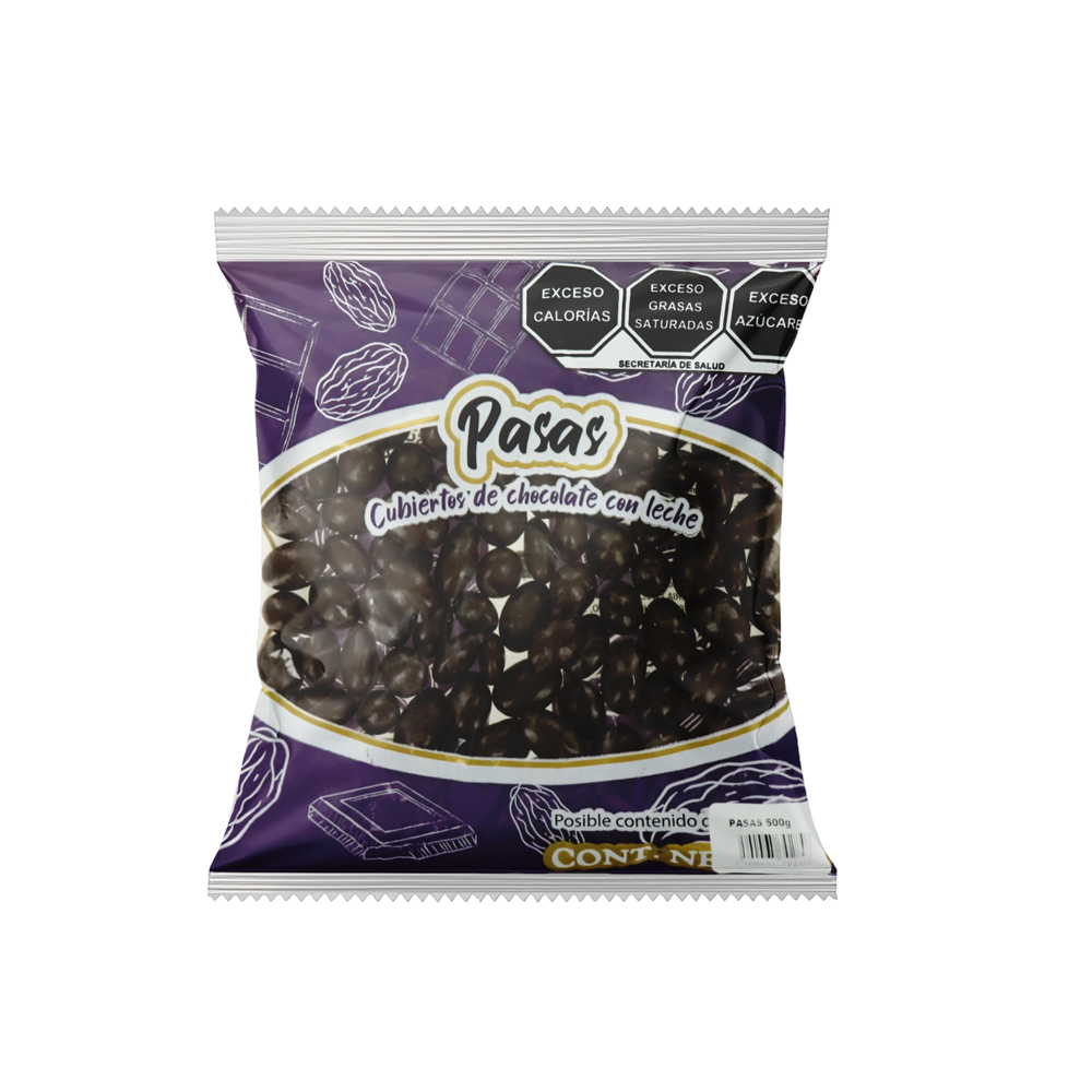 PASA CON CHOCOLATE 20/500GRS