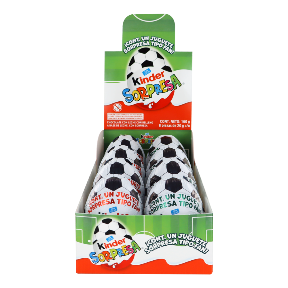 KINDER MUNDIAL MEX 12/8PZA