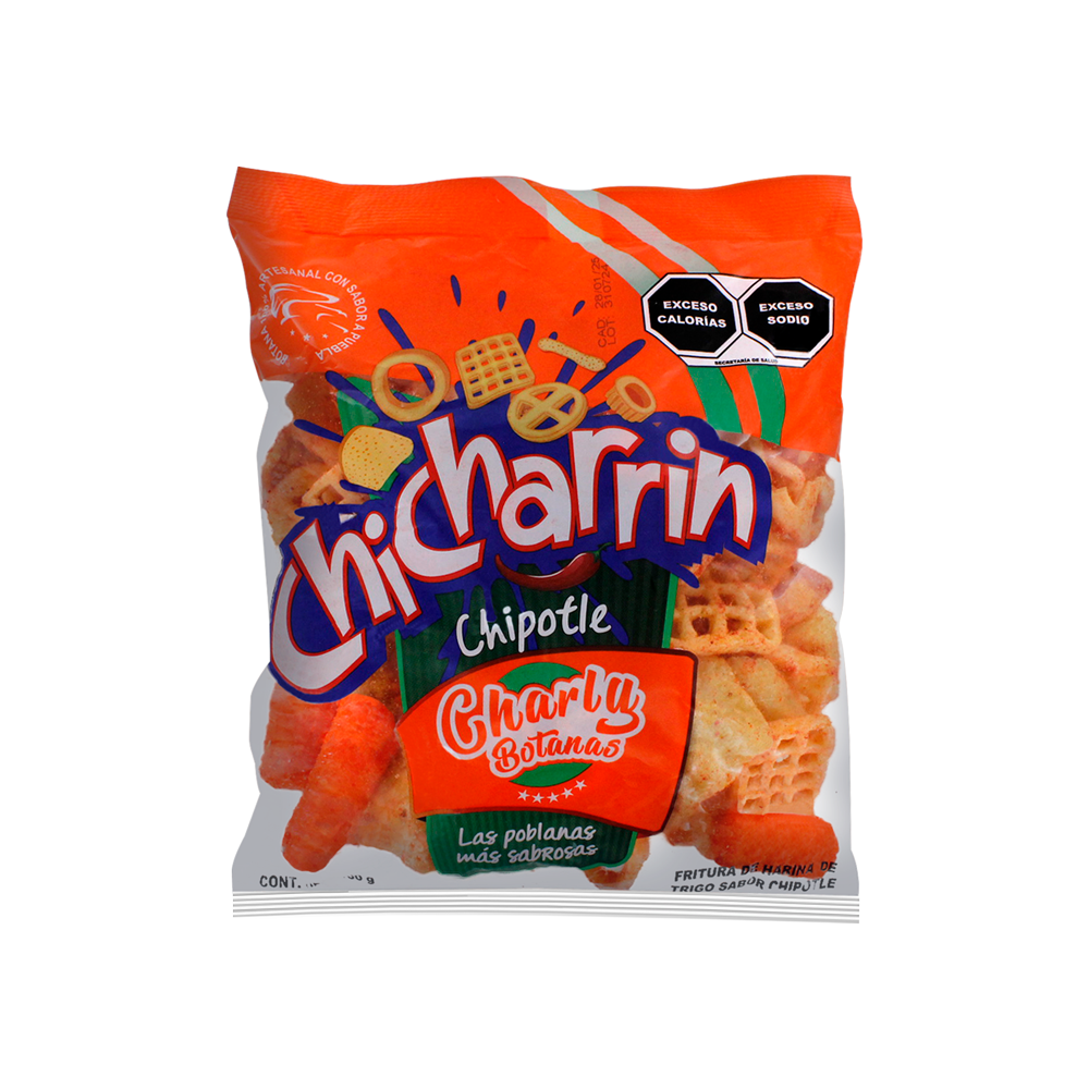 CHARLY MIX CHICHARRIN CHILE 20/100G