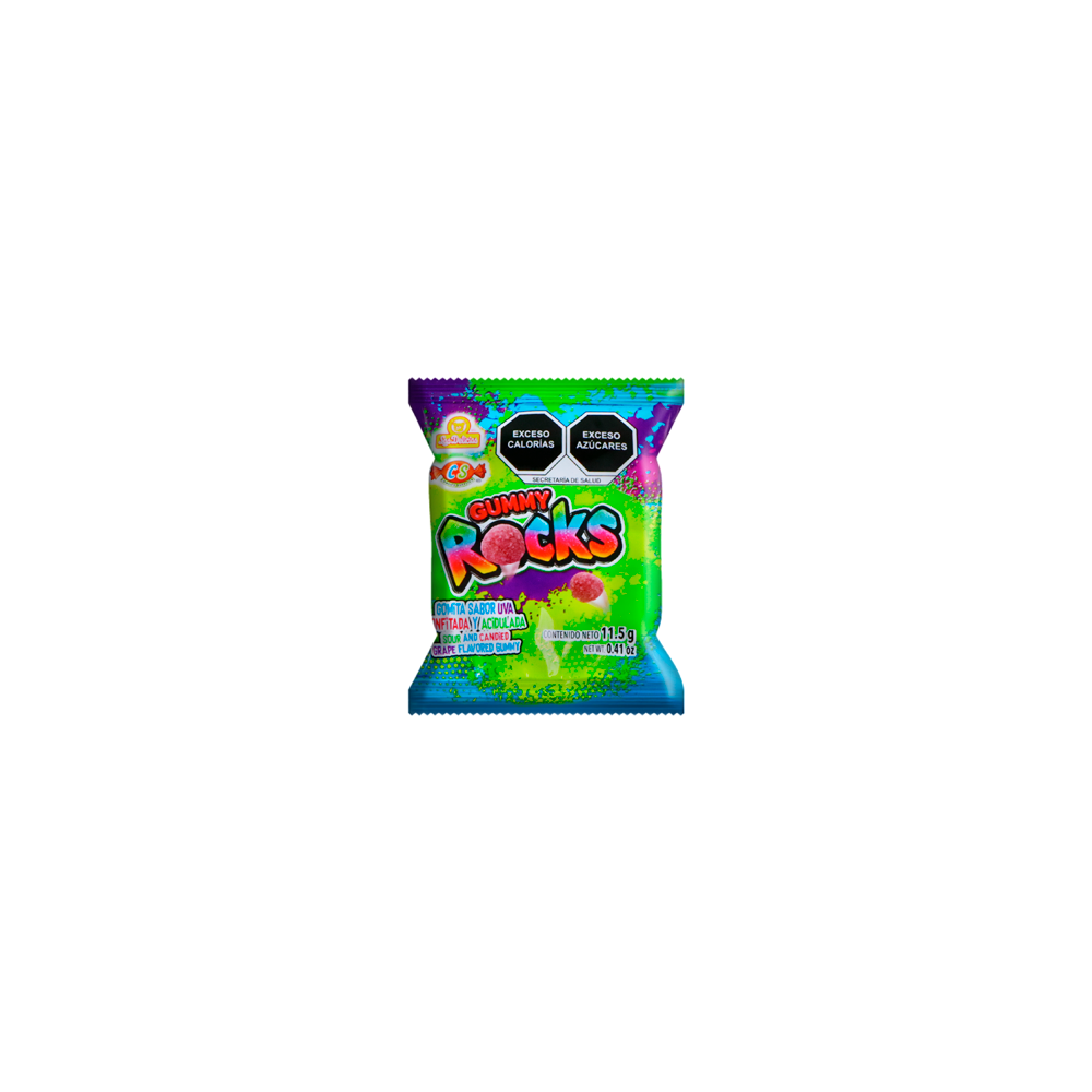 GUMMY ROCKS 18/24 PZA