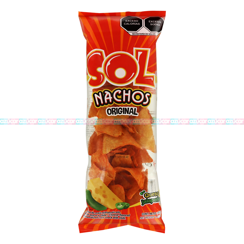 SOL NACHOS ORIGINAL 40/100GRS