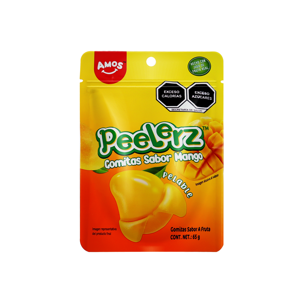 PEELERZ GOMITAS MANGO 6/8 PZA