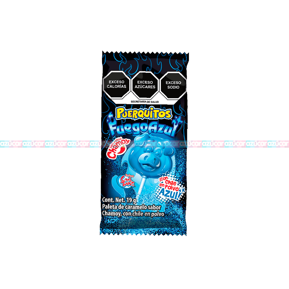 PAL. PUEQUITOS FUEGO AZUL 24/15 PZA