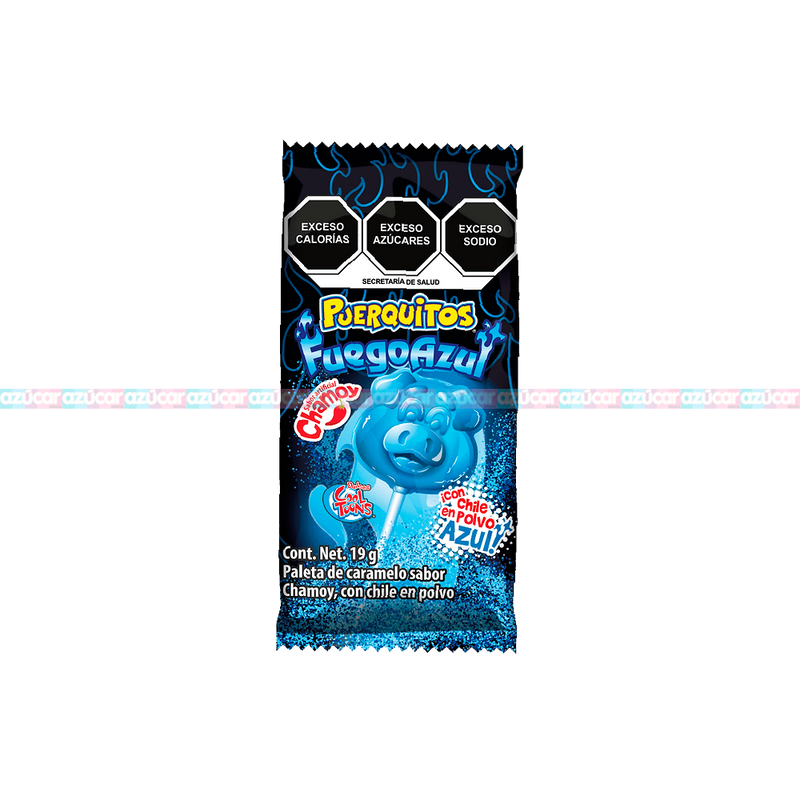 PAL. PUEQUITOS FUEGO AZUL 24/15 PZA