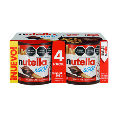 NUTELLA & GO PACK 6/4