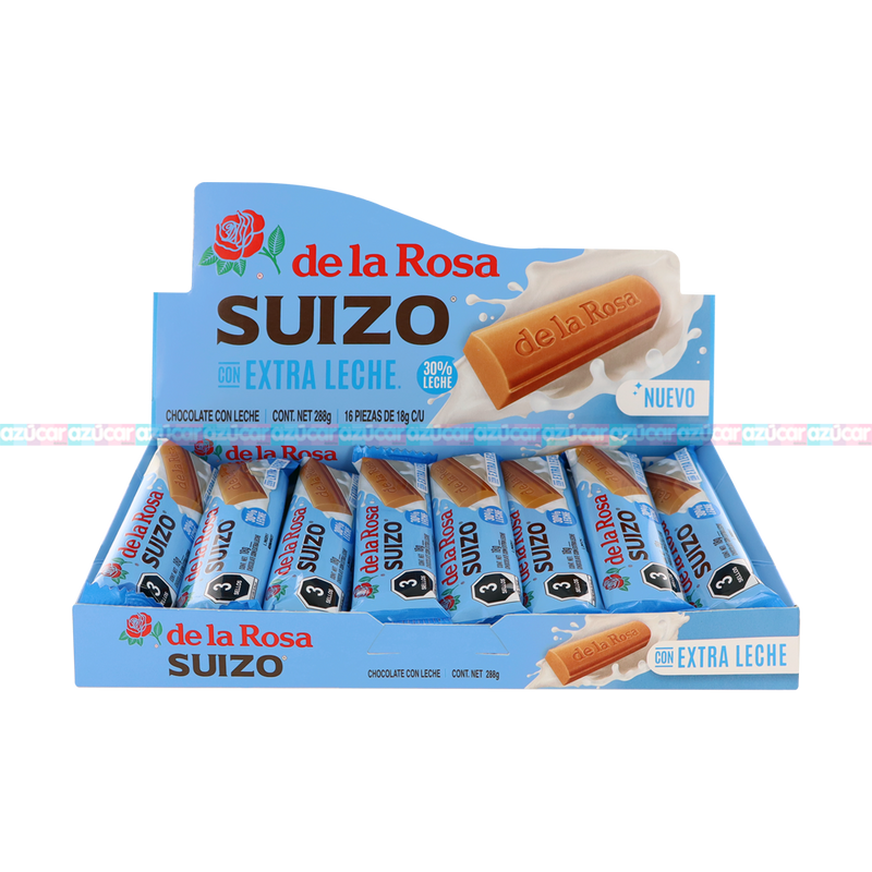 CHOCO SUIZO EXTRA LECHE 20/16PZA