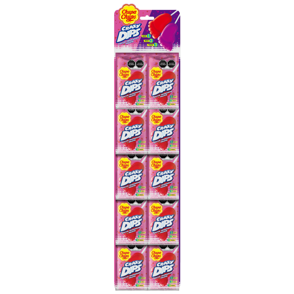 CRAZY DIPS FRESA 18/10