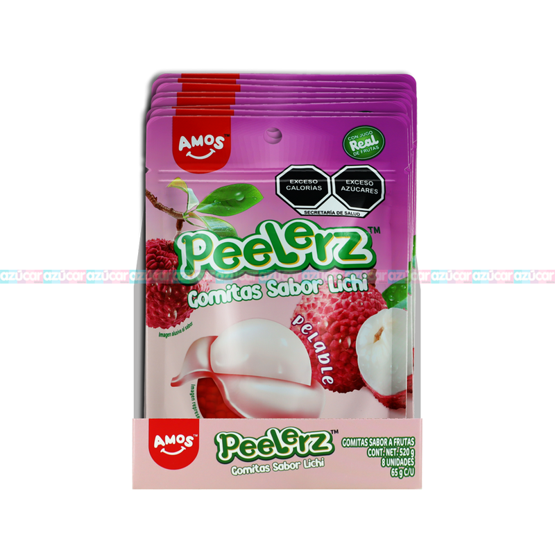 PEELERZ GOMITAS LINCHI 6/8 PZA