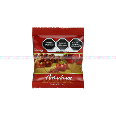 ARANDANOS C/CHOCOLATE 6/12/30GRS