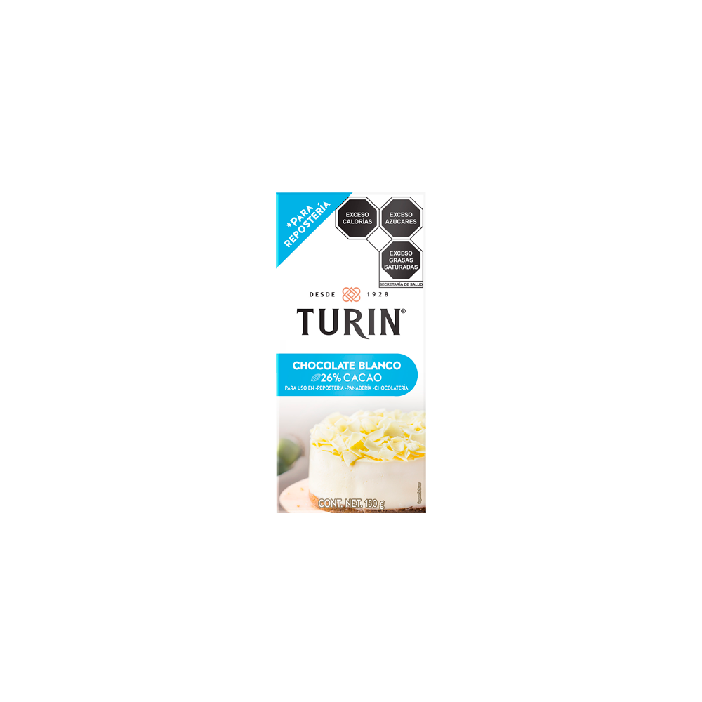 TABLILLA CHOC BLANCO 12/150g