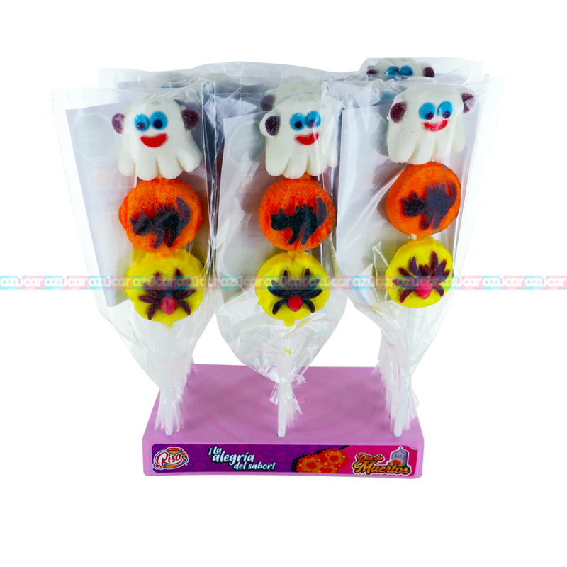 BROCHETA DIA MUERTOS  40G C/30 PZS
