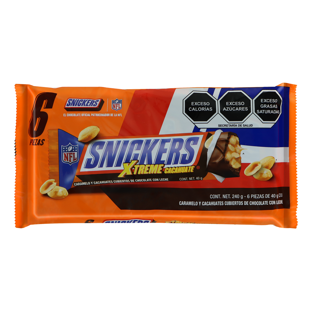 SNICKER XTREME 40G 12/6