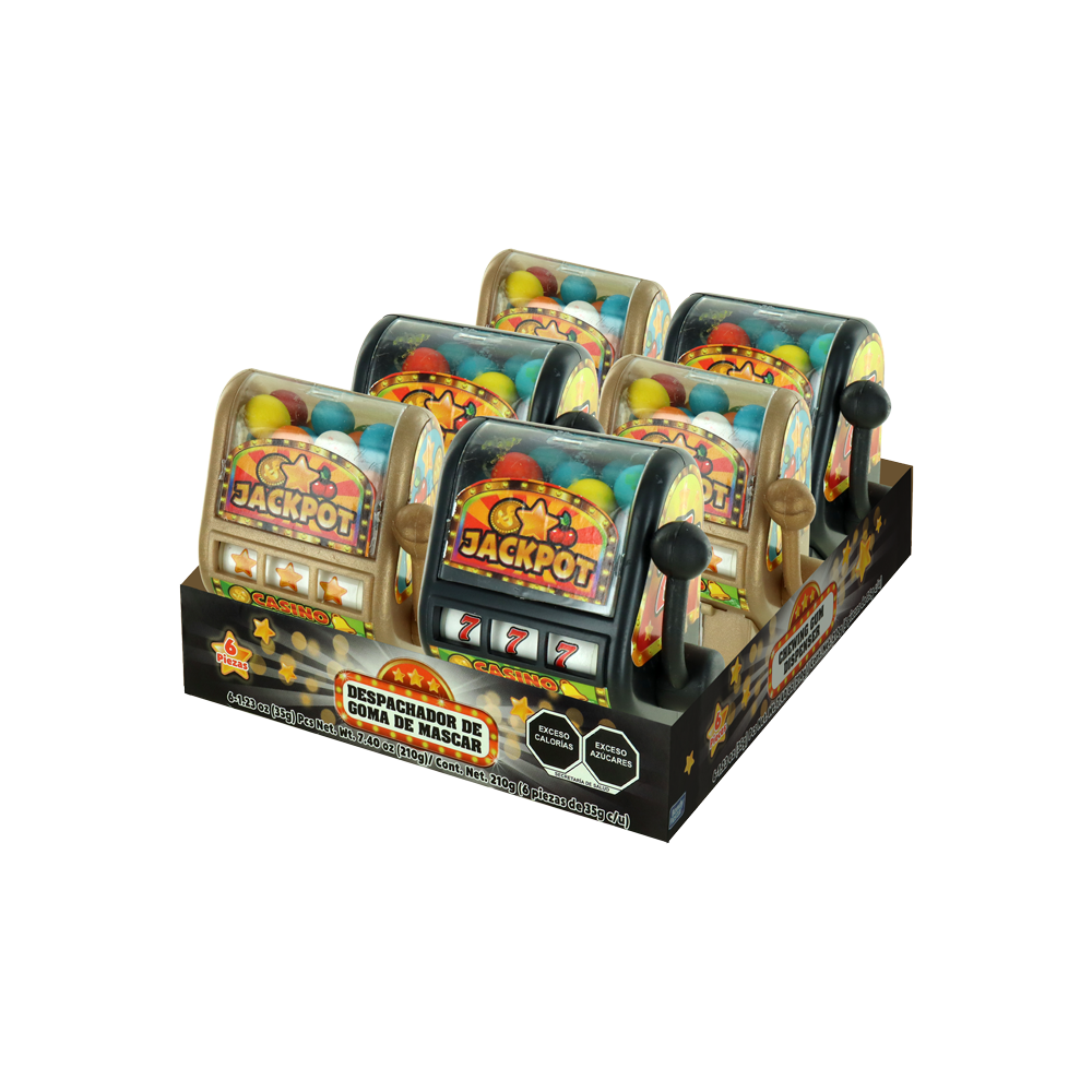 CASINO GUM MACHINE 12/6