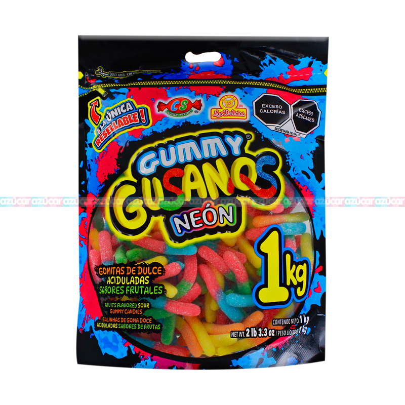 GUSANOS NEON 10/1 KG