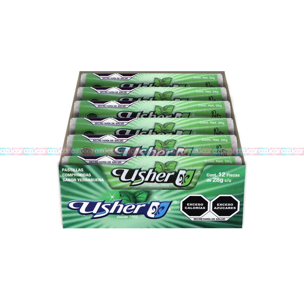 USHER TUBO YERBA 24/12