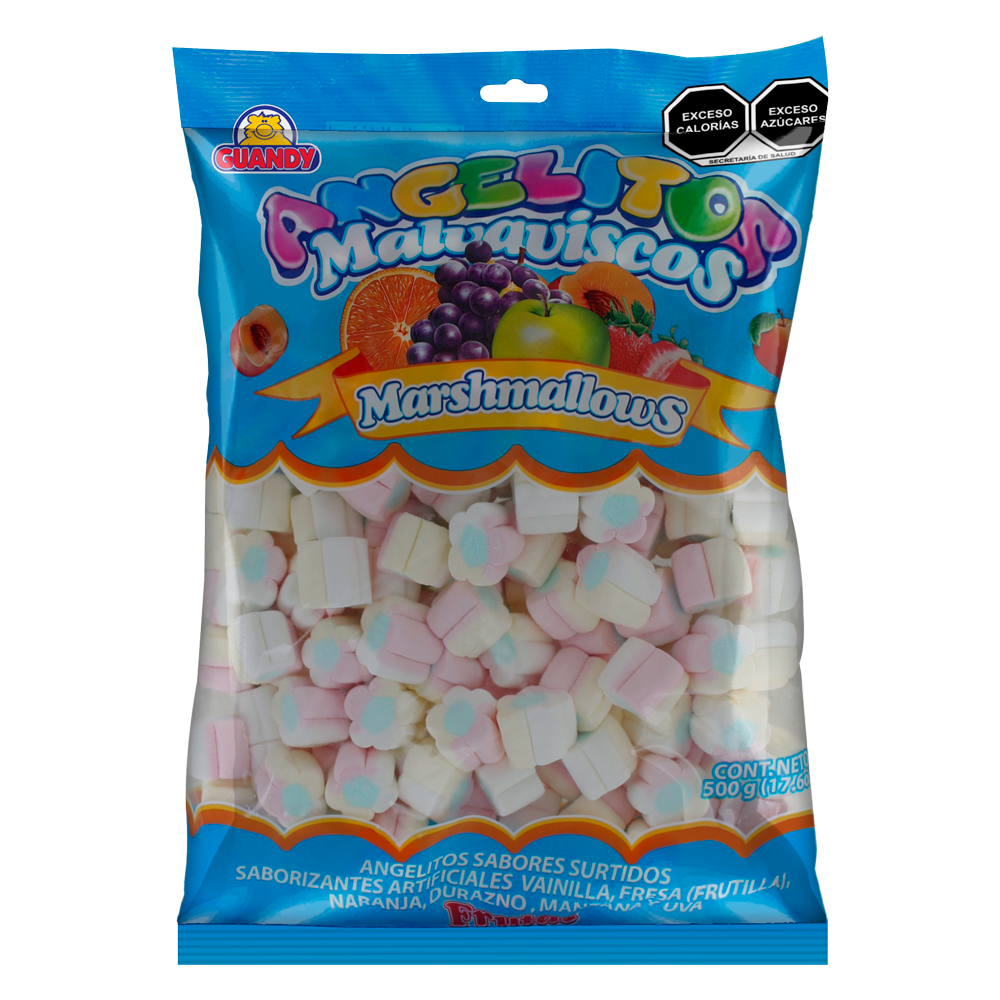 ANGELITOS FLOR COLORES 12/500 GRS