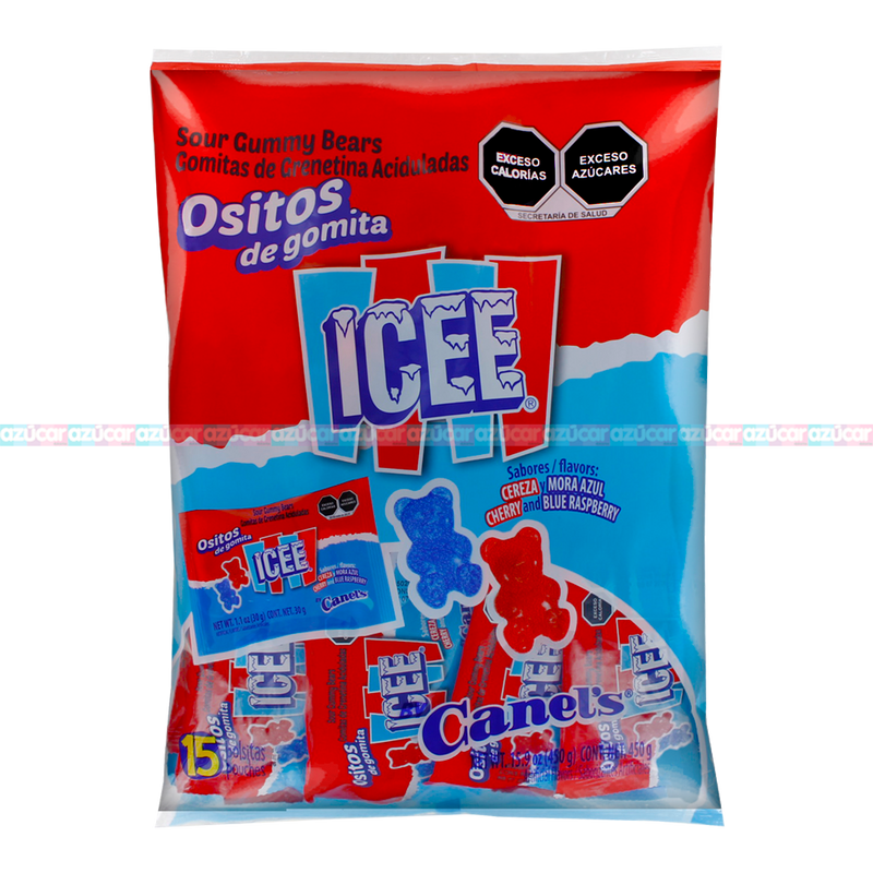 ICEE OSITO GOMA BOLSA 10/15/30GRS
