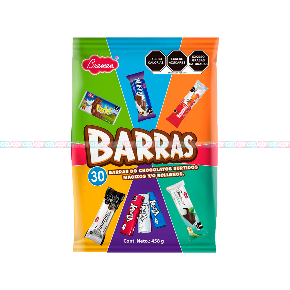 MIX BARRAS SURTIDAS 7/30