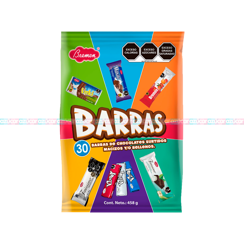 MIX BARRAS SURTIDAS 7/30