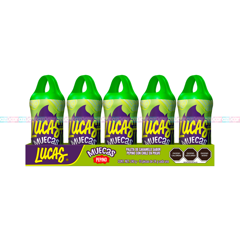 MUECA PEPINO 24/10