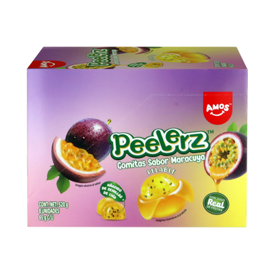 PEELERZ GOMITAS MARACUYA  6/8 PZA
