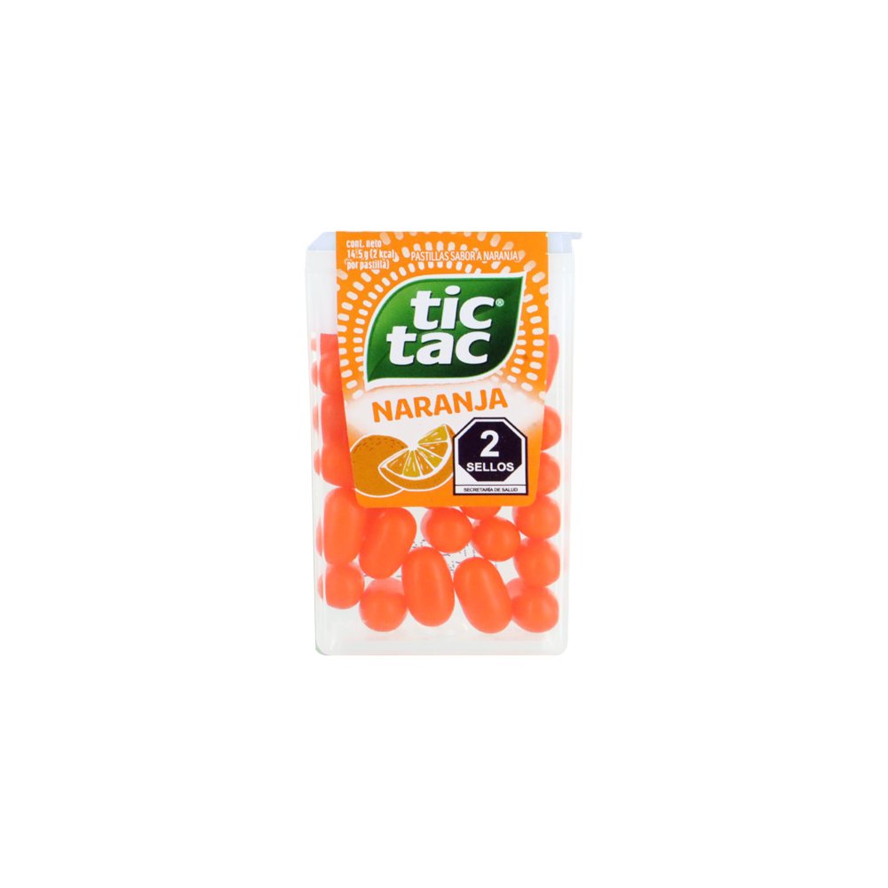 TIC TAC NVO NARANJA 12/12