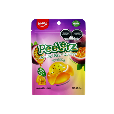 PEELERZ GOMITAS MARACUYA  6/8 PZA