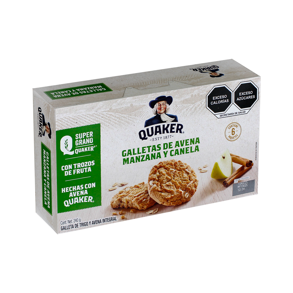 QUAKER MANZANA 12/240G