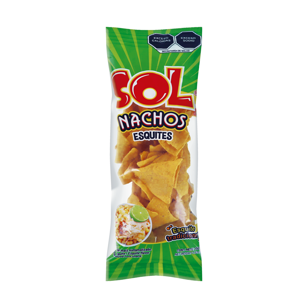 SOL NACHO ESQUITE 40/100G