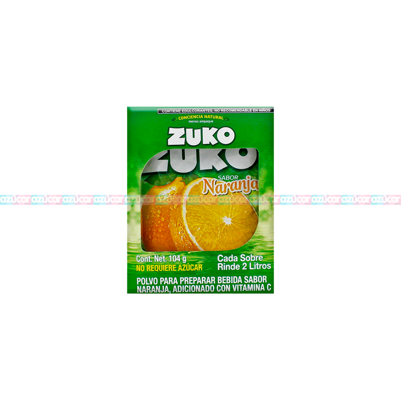 ZUKO NARANJA 12/8