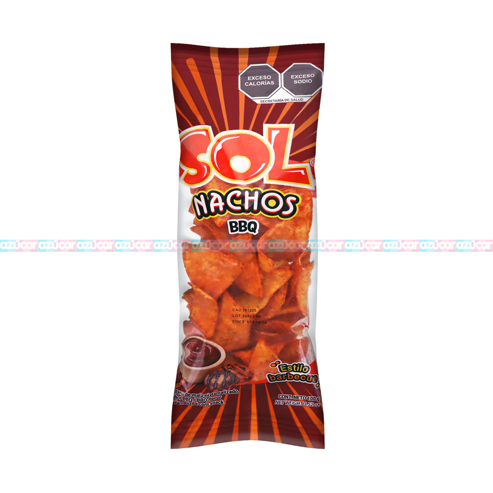 SOL NACHO BBQ 40/100G