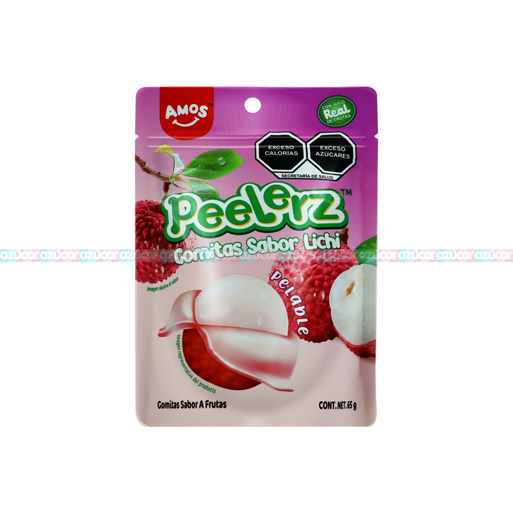 PEELERZ GOMITAS LINCHI 6/8 PZA