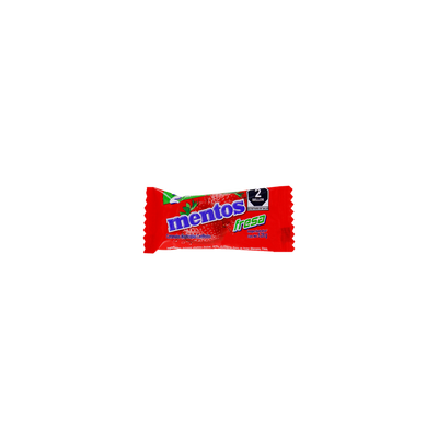 MENTOS BIPIEZA FRESA 10/40