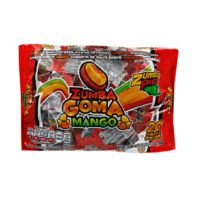 ZUMBA GOMA MANGO 20/20