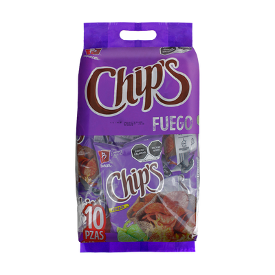 CHIPS FUEGO 4/10