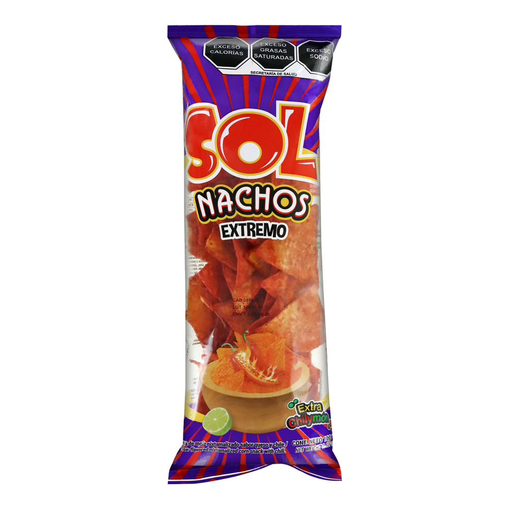 SOL NACHOS EXTREMO 40/100GRS