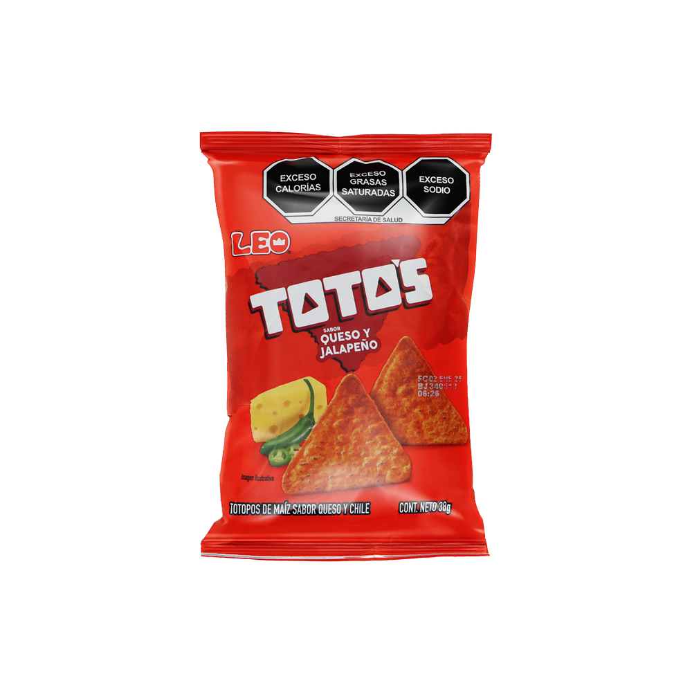 B TOTOS QUESO JAL 38G C/50