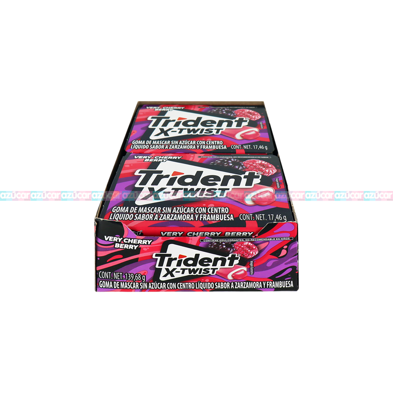 TRIDENT X TWIST REDBERRY 18/8