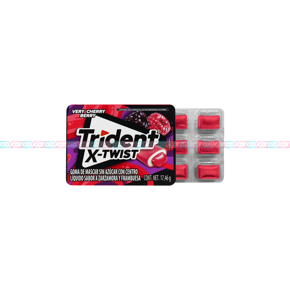 TRIDENT X TWIST RASPBERRY 18/8