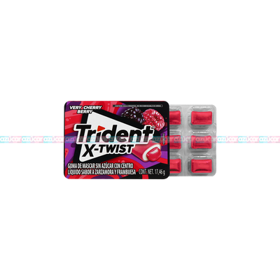 TRIDENT X TWIST RASPBERRY 18/8