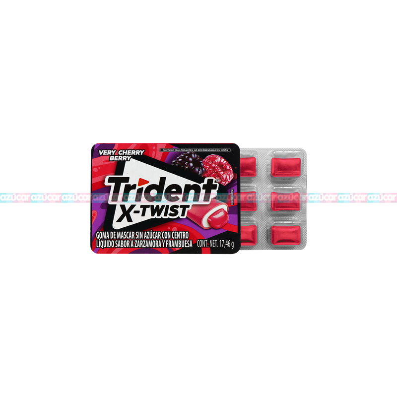 TRIDENT X TWIST REDBERRY 18/8