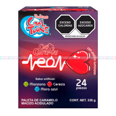PAL.CORAZON NEON 24/24