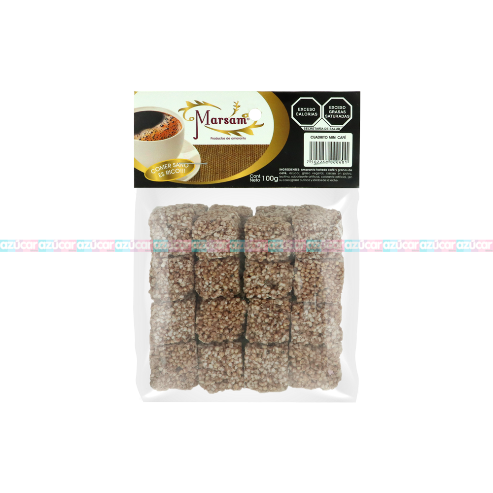 CUADRITO MINI CAFE 40/100G