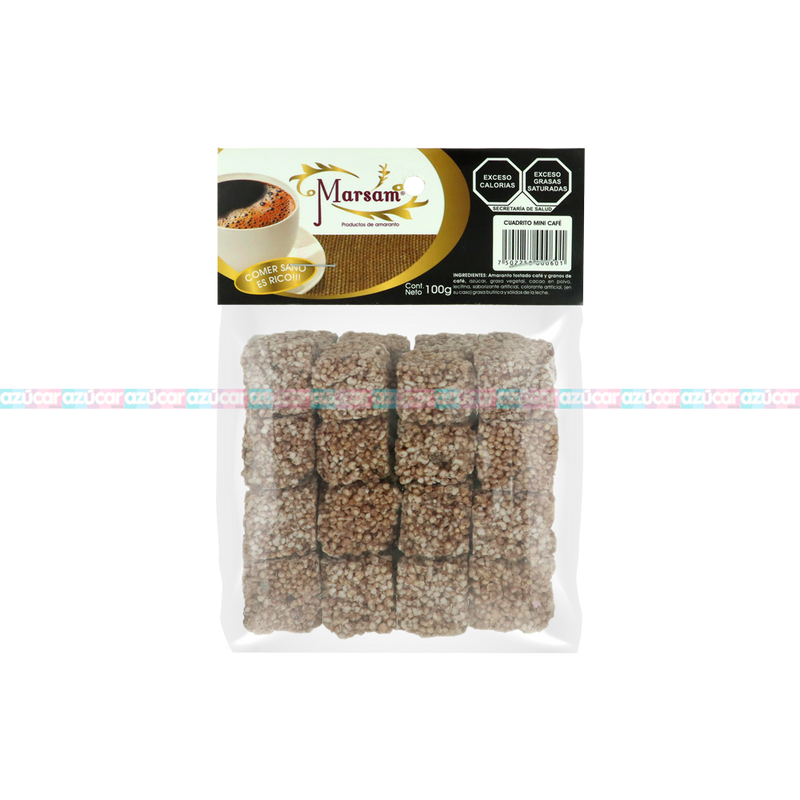 CUADRITO MINI CAFE 40/100G