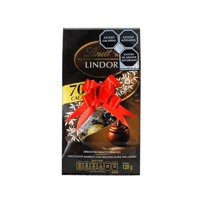 LINDOR 70% COCOA 12/120 G