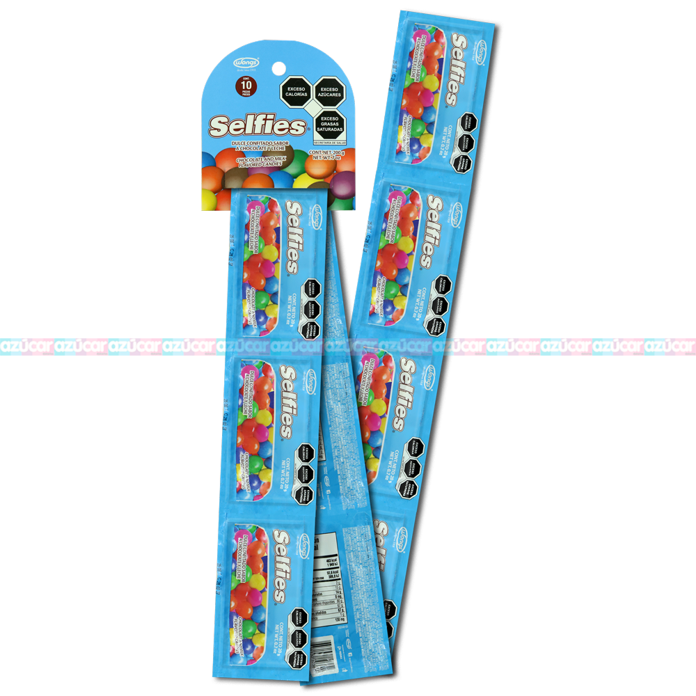 SELFIES TIRA AZUL 24/10PZA
