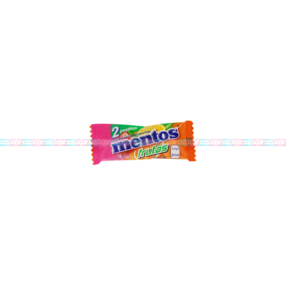 MENTOS BIPIEZA FRUTAS 10/40