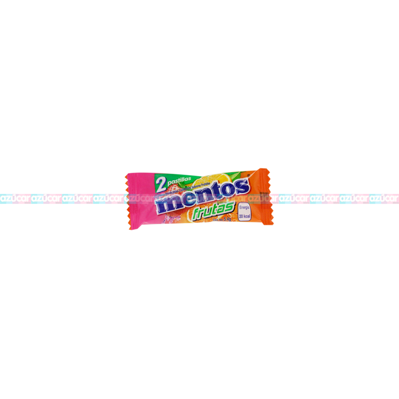 MENTOS BIPIEZA FRUTAS 10/40