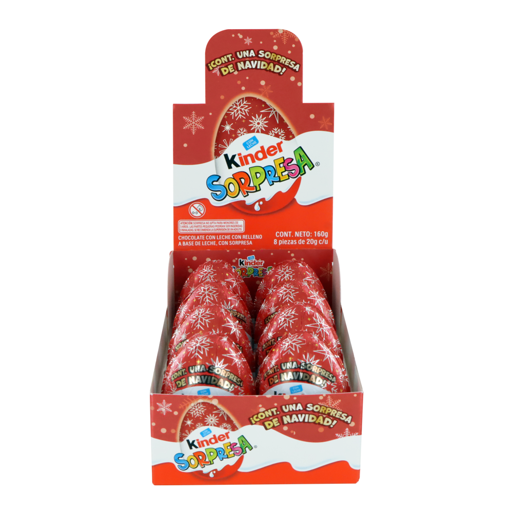 KINDER NAVIDAD T-8 12/8PZ